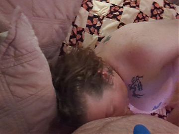 Dirty Talking BBW Gets Fucked and Sucks Cock POV