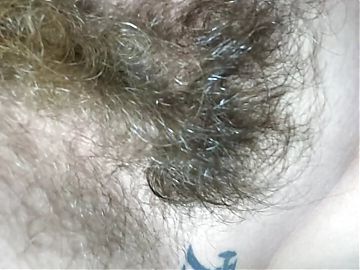 10 minutes of hairy pussy admiration huge bush closeup