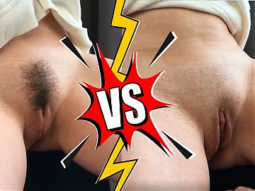 Which pussy do you like best? Hairy or Shaved? Vote!