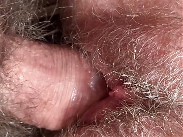 Hairy pussy. ULTRA-closeup fuck!