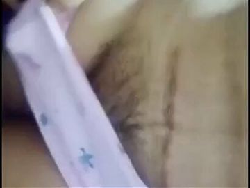 Desi Sexy Horny Bhabhi Fingering Hairy Pussy